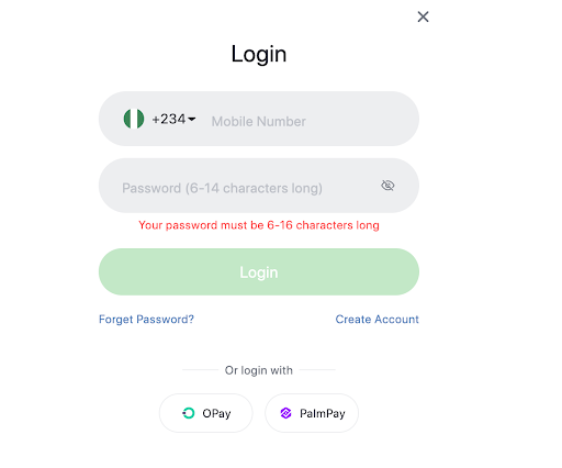 Bangbet Login