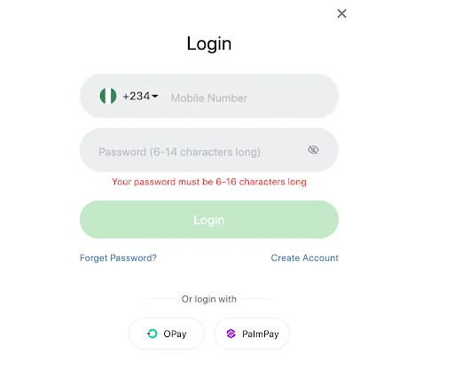 Bangbet Login