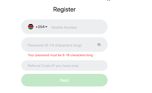 Bangbet Registration